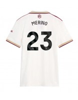 Ženske Nogometnih dresov Arsenal Mikel Merino #23 Tretji 2025-26 Kratki rokavi Ženske Nogometnih dresov Arsenal Mikel Merino #23 Tretji 2025-26 Kratki rokavi